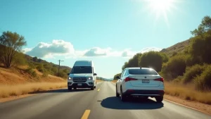 um-carro-e-um-ultilitario-se-cruzando-na-estrada-no-estado-de-sp