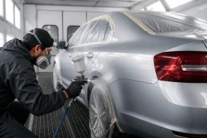 Pintura completa de carro em oficina especializada de Araçatuba SP